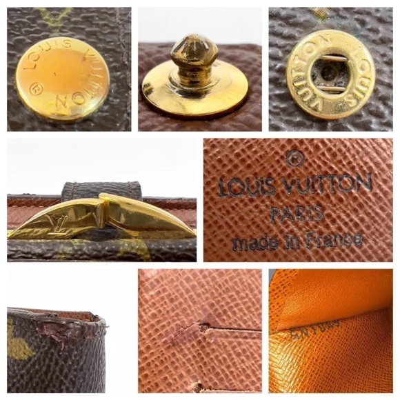 💯AUTHENTIC LOUIS VUITTON Monogram Porte Monnaie Billets Viennois Bifold Wallet - Picture 3 of 10